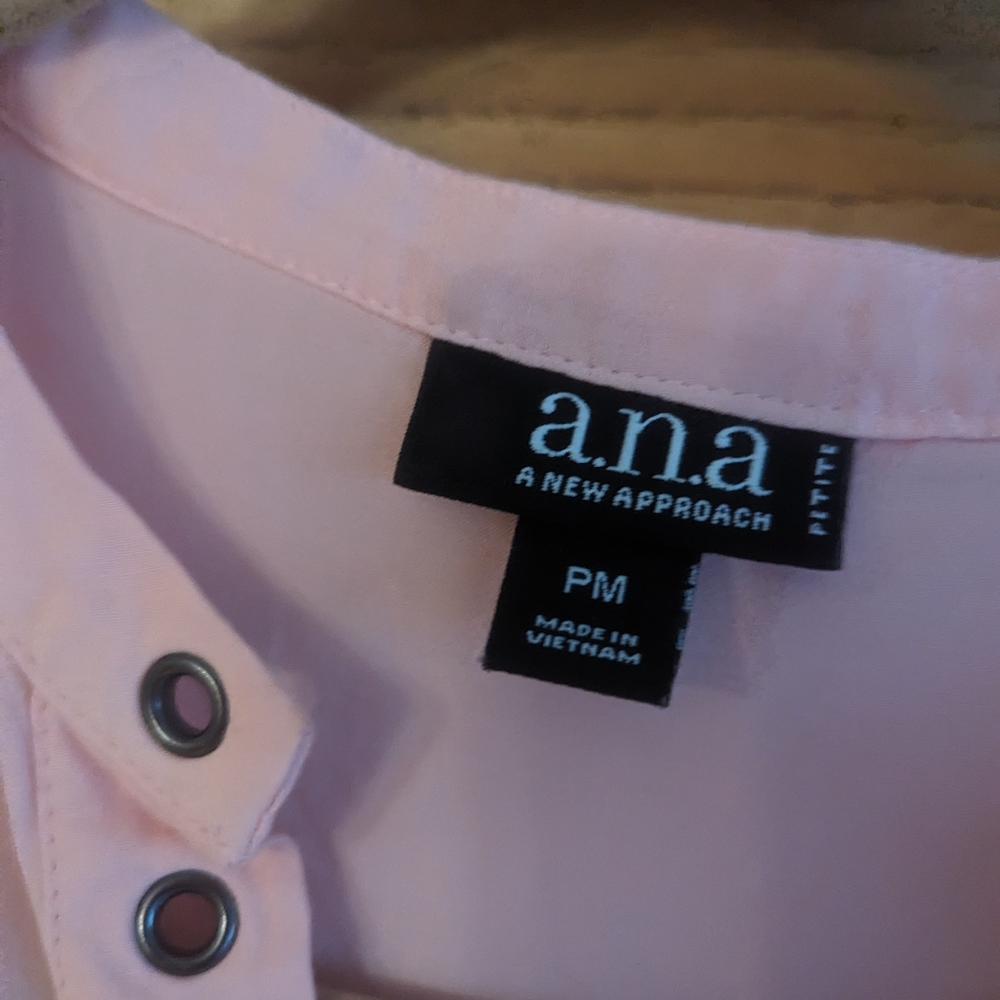 Ana Petite Medium Peach blouse - Picture 13 of 13